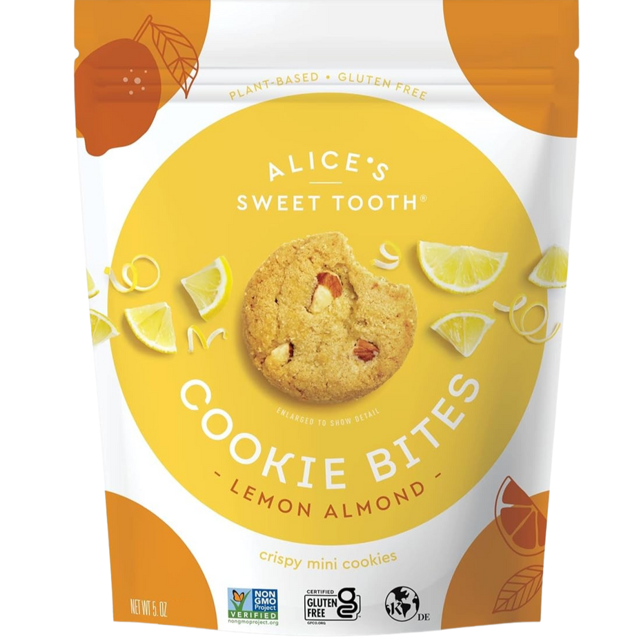 Lemon Almond Cookie Bites