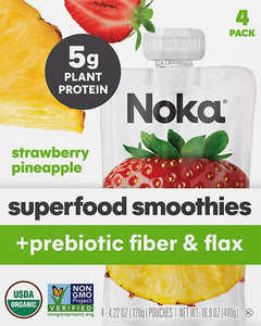 Organic Strawberry Pineapple Superfood Smoothie (6 Pack)