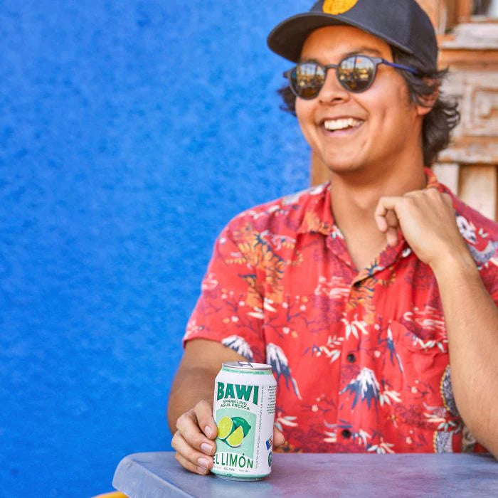 Sparkling Agua Fresca El Limon - Lime (12 Pack)