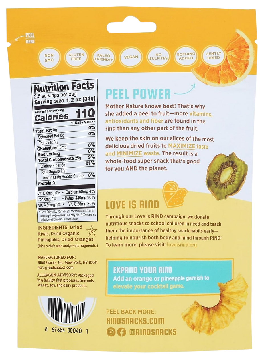Tropical Dried Fruit Blend