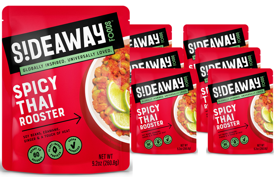 Spicy Thai Rooster - Veggies with Thai flavors (6 Pack)