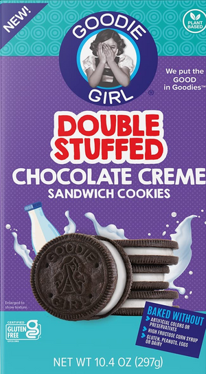 Double Stuffed Chocolate Cream Cookie