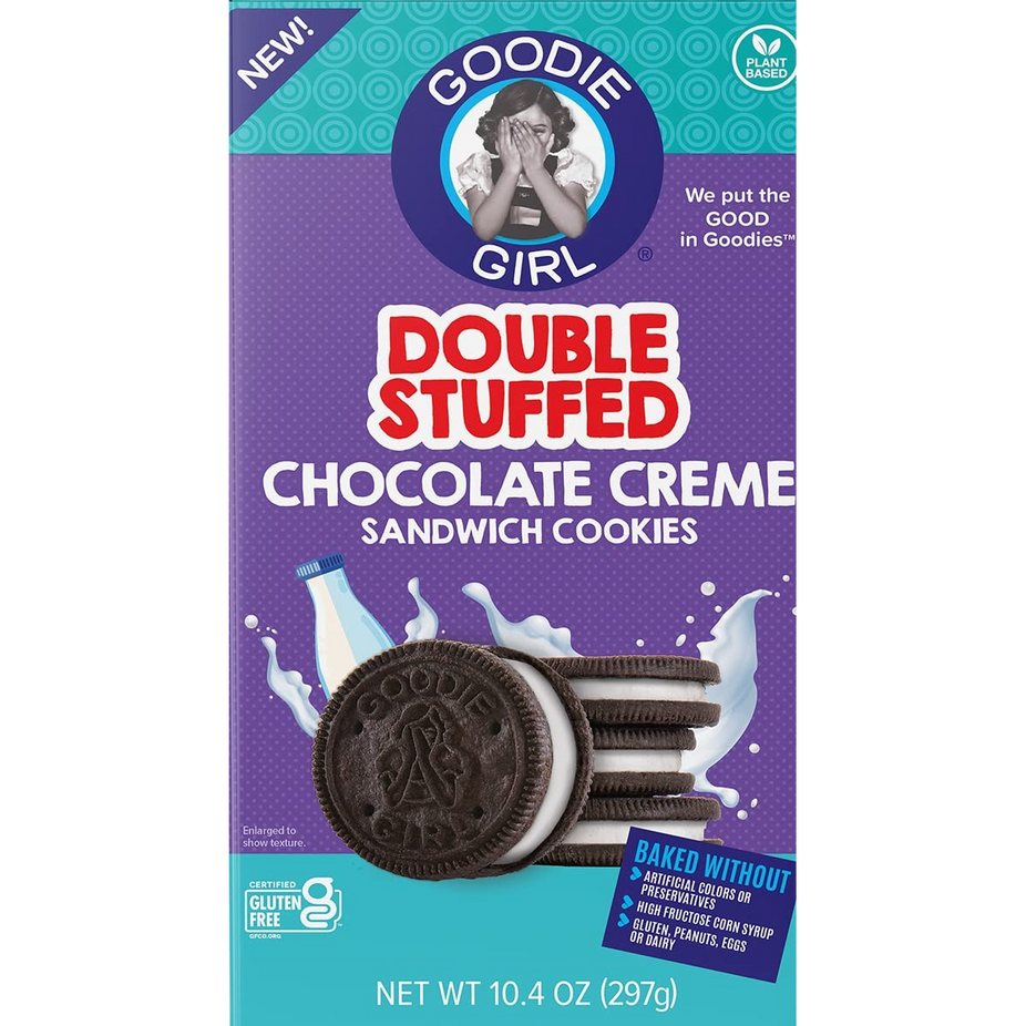 Double Stuffed Chocolate Cream Cookie