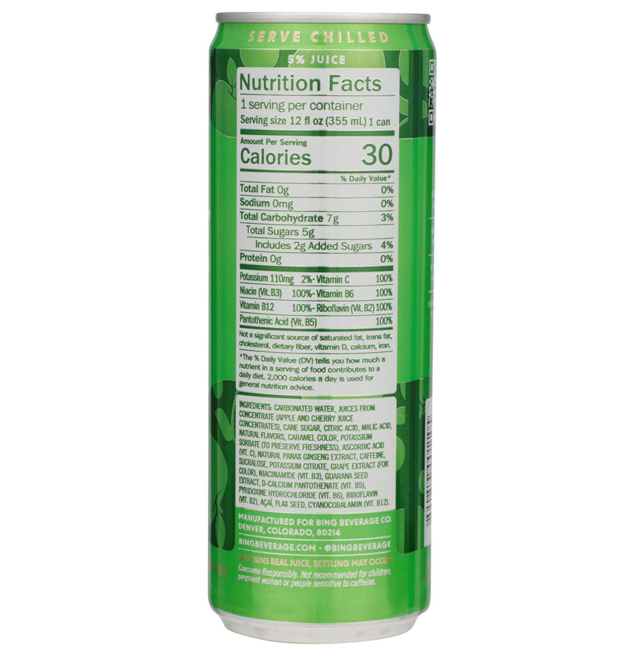 Energizing Apple & Cherry Juice Beverage