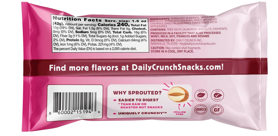 Cherry Berry Nut Medley (8 Pack)