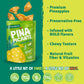 Dried Pineapple with Lime Ginger Pina Picante (12 Pack)