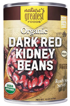 Organic Dark Red Kidney Beans