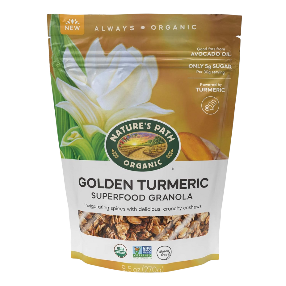 Organic Golden Turmeric Superfood Granola