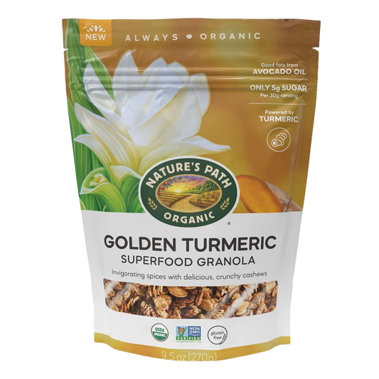 Organic Golden Turmeric Superfood Granola