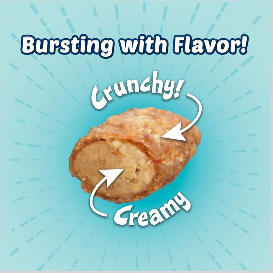 Bursts with Savory Seafood Cat Treats (6 Pack)