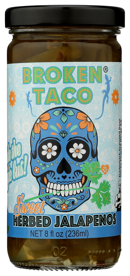 Sweet Herbed Sliced Jalapenos