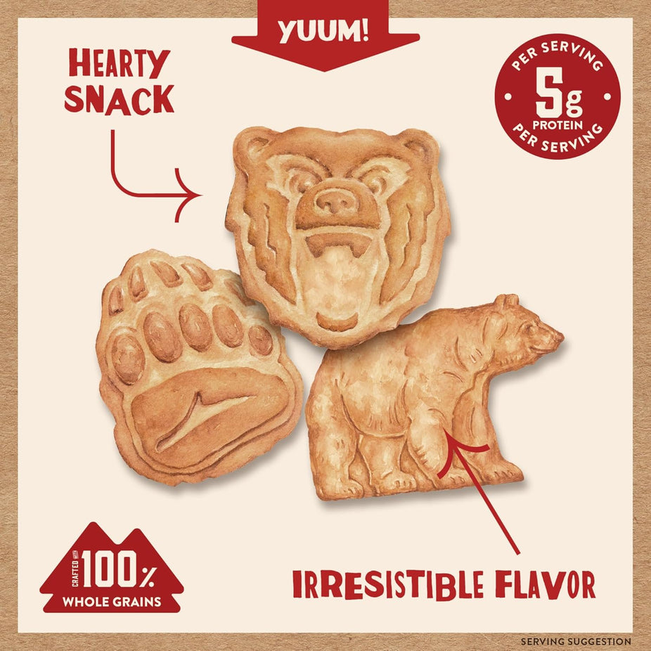 Graham Cracker Bear Bites Honey