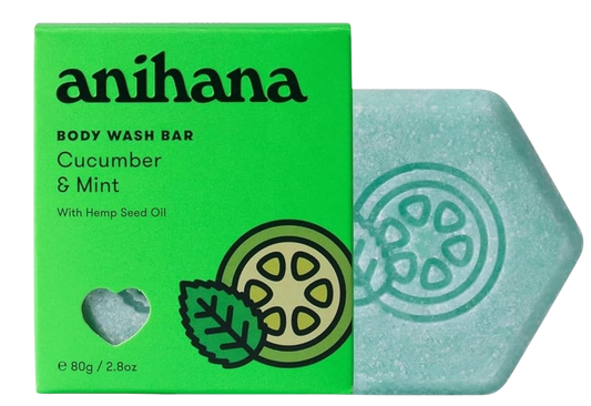 Cucumber and Mint Body Wash Bar