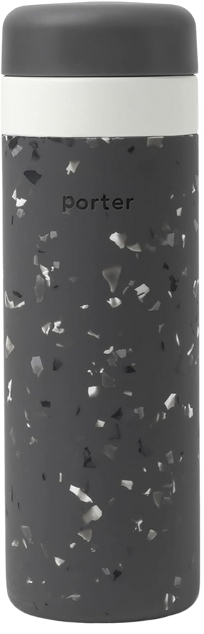 20oz Insulated Ceramic Bottle - Terrazzo Charcoal