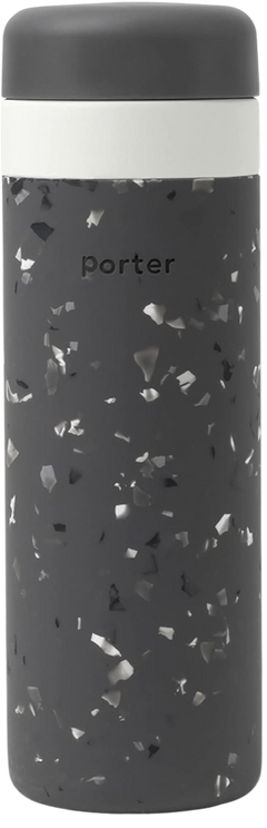 20oz Insulated Ceramic Bottle - Terrazzo Charcoal