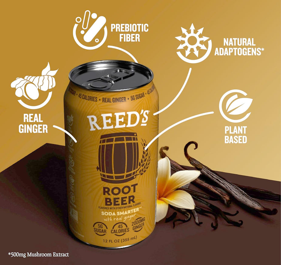 Root Beer Functional Soda (12 Pack)