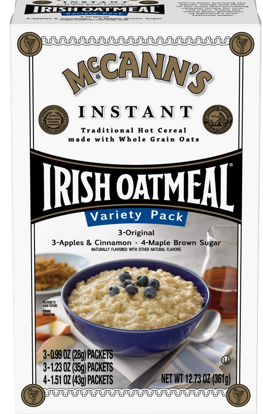 Quaker Cinnamon & Spice Instant Oatmeal, 1.51 oz, 8 count