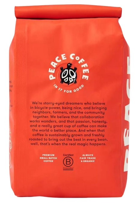 Organic Tree Hugger Whole Bean Dark Roast Coffee