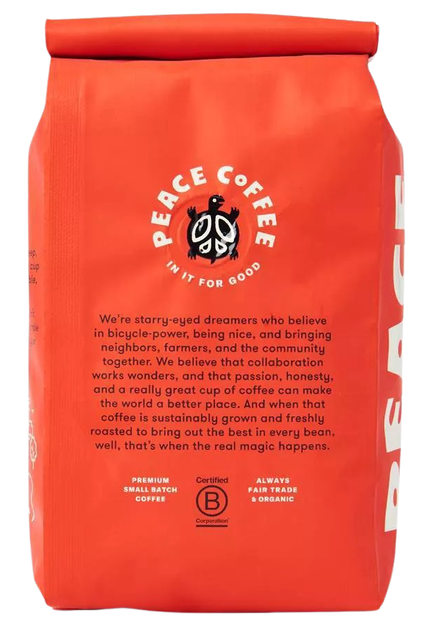 Organic Tree Hugger Whole Bean Dark Roast Coffee
