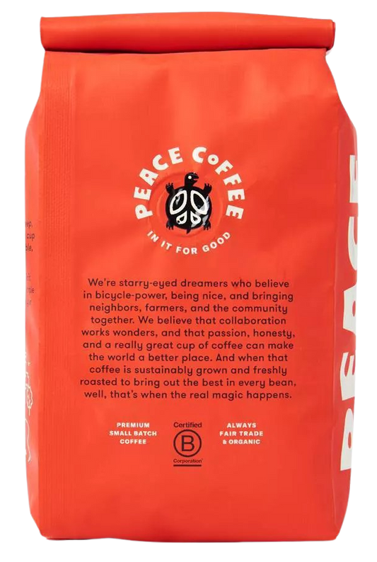 Tree Hugger Whole Bean Dark Roast Coffee (12oz)