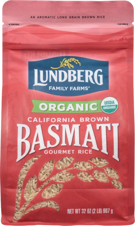 Organic California Brown Basmati Rice