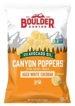 White Cheddar Canyon Poppers