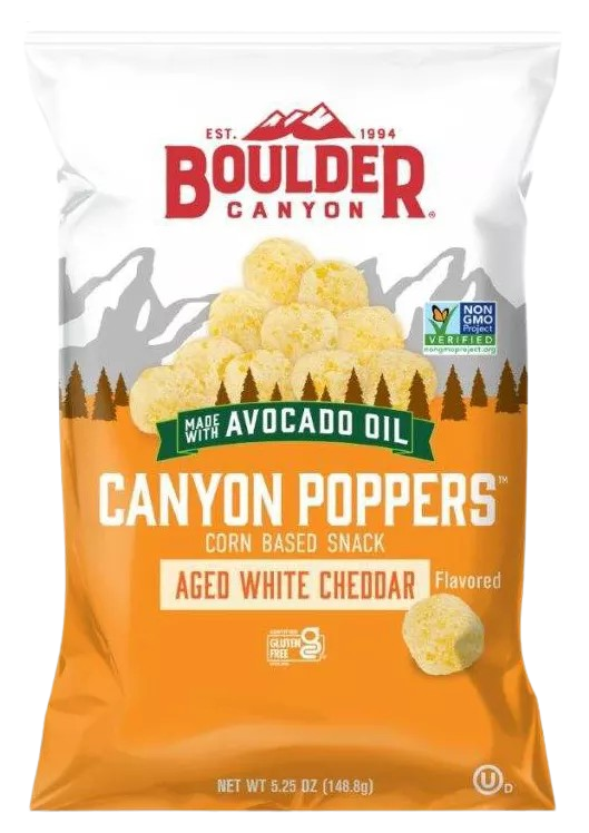 White Cheddar Canyon Poppers