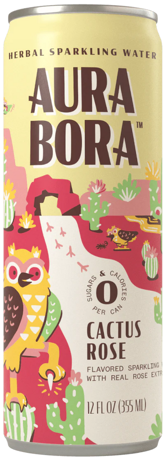 Cactus Rose Sparkling Water (6 Pack)