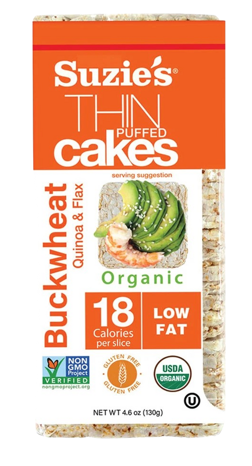 Buckwheat Quinoa & Flax Thin Cakes