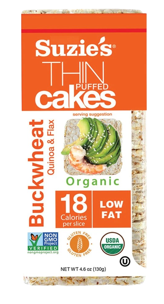 Buckwheat Quinoa & Flax Thin Cakes