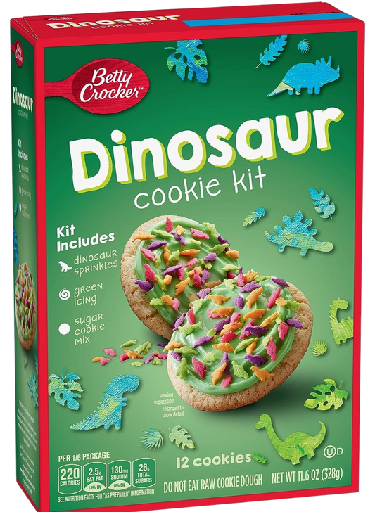 Dinosaur Cookie Kit
