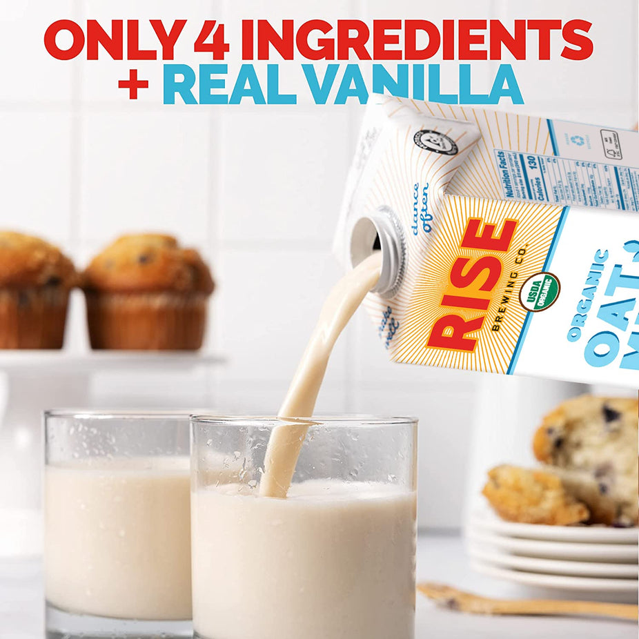 Organic Oat Milk Vanilla Latte Cold Brew Coffee