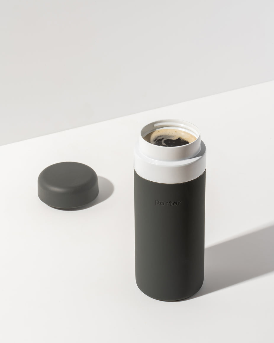 Insulated Ceramic Bottle 16oz -Black