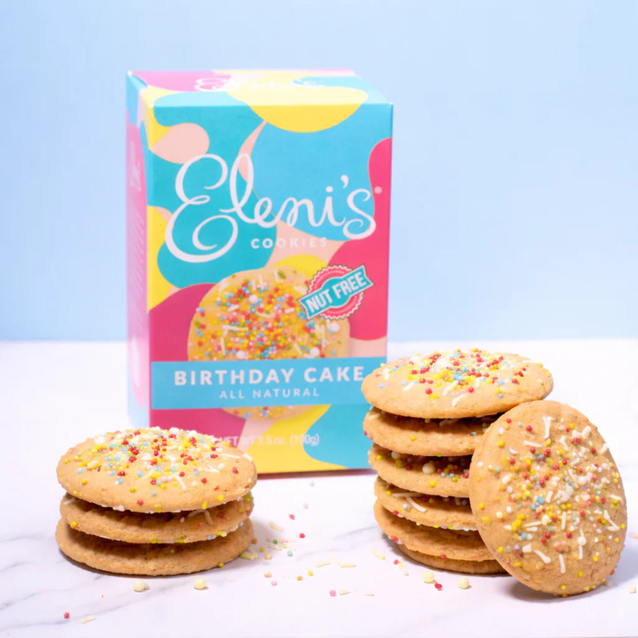 All Natural Birthday Cake Cookies