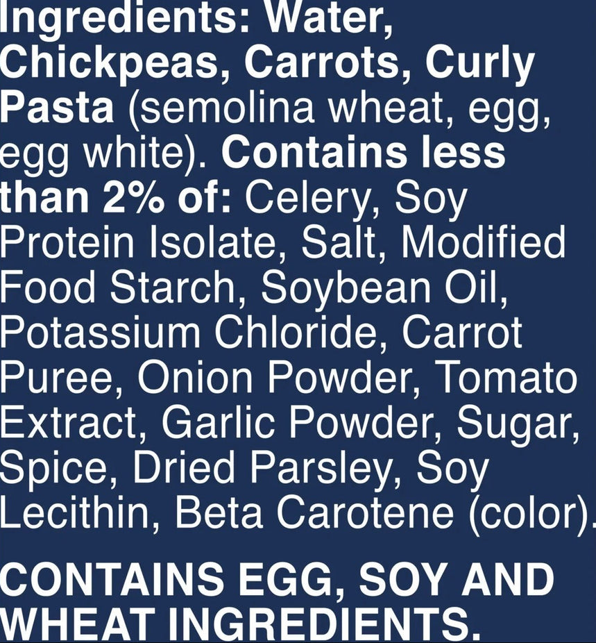 Chickpea And Noodle Soup (3CT)