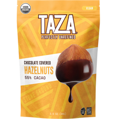 Organic Chocolate Covered Hazelnuts
