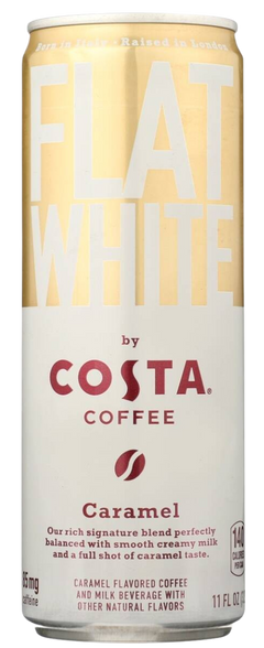 Flat White Caramel Coffee