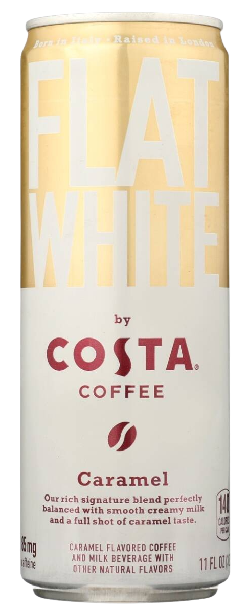 Flat White Caramel Coffee