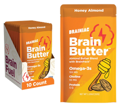 Brain Butter- Almond Honey (10 Pack)