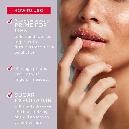 Prime For Lips Sugar Lip Exfoliator