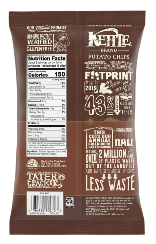 Sea Salt Kettle Chips