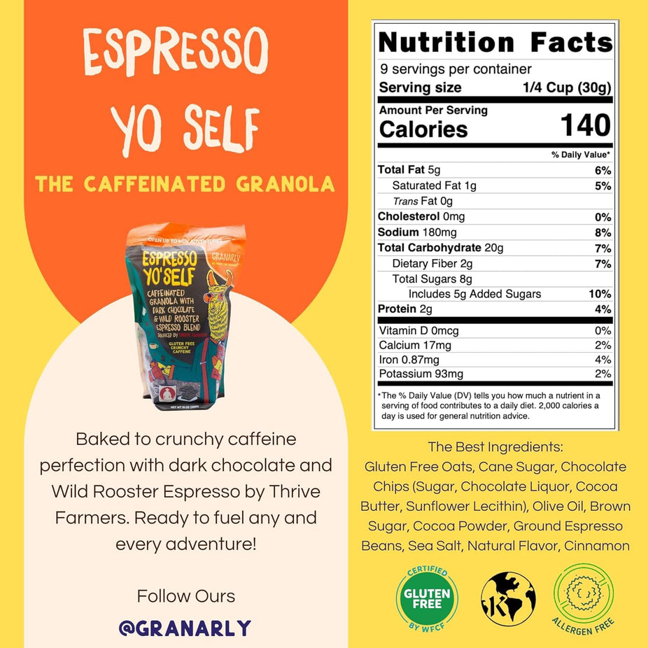 Espresso Yo'Self Granola
