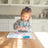 Snap & Go Easy Wear Long Sleeve Bib - Aqua Swan & Pink Flower Field (2 CT)