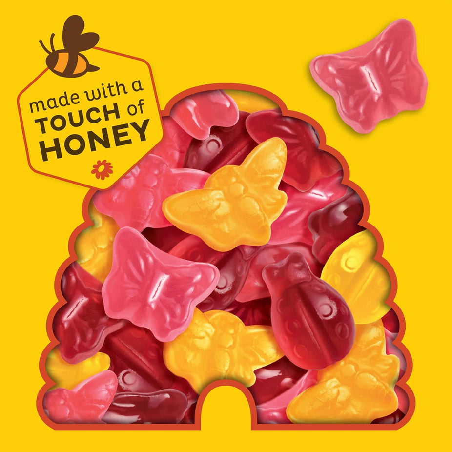 Bees, Bugs & Butterflies Strawberry, Raspberry & Apple Fruit Snacks