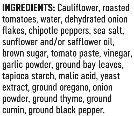 Cauliflower Tinga (6 Pack)