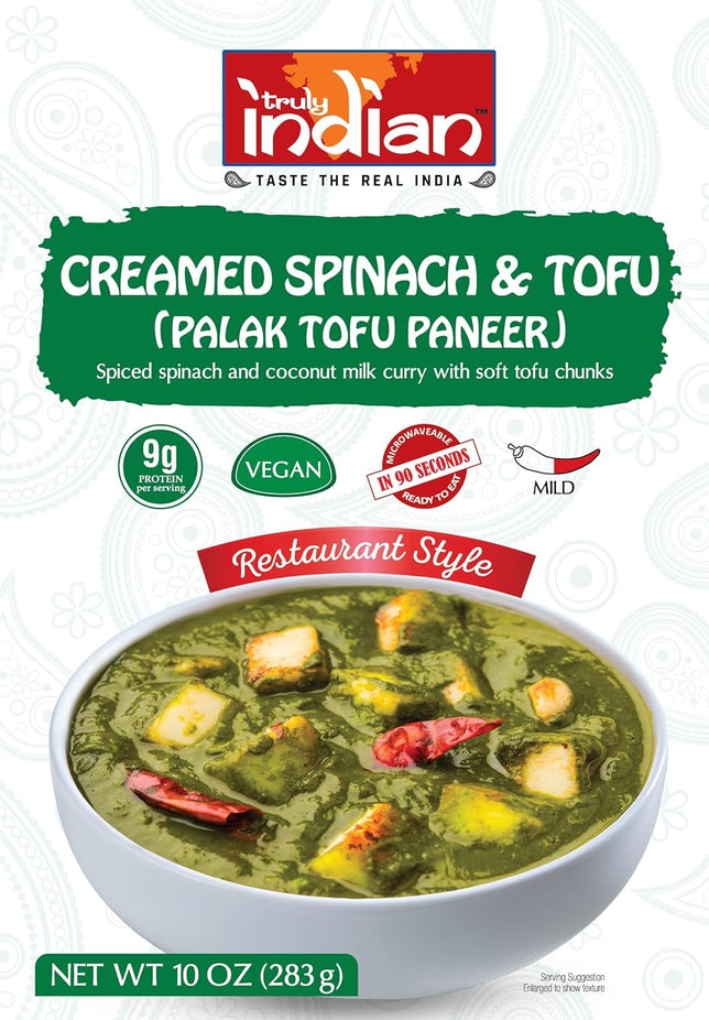Creamy Spinach Tofu Curry Entree (3CT)