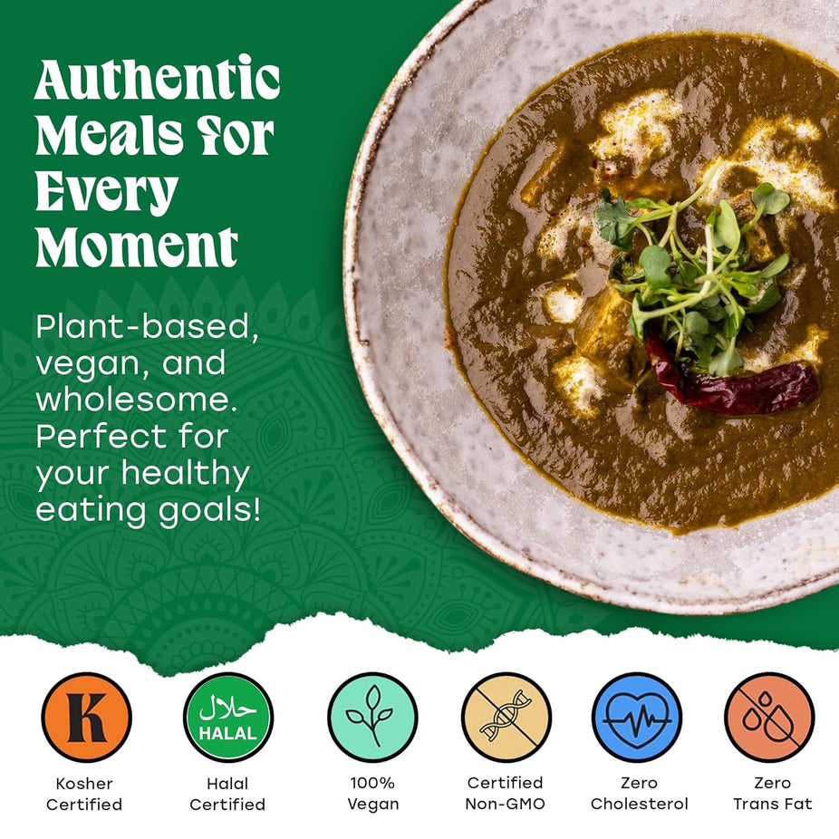 Creamy Spinach Tofu Curry Entree (3CT)