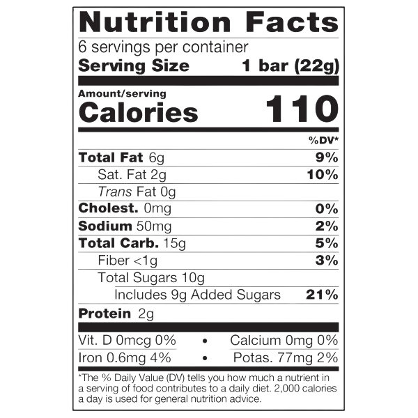 B-Ready Wafer Bars filled with Nutella (6 CT)