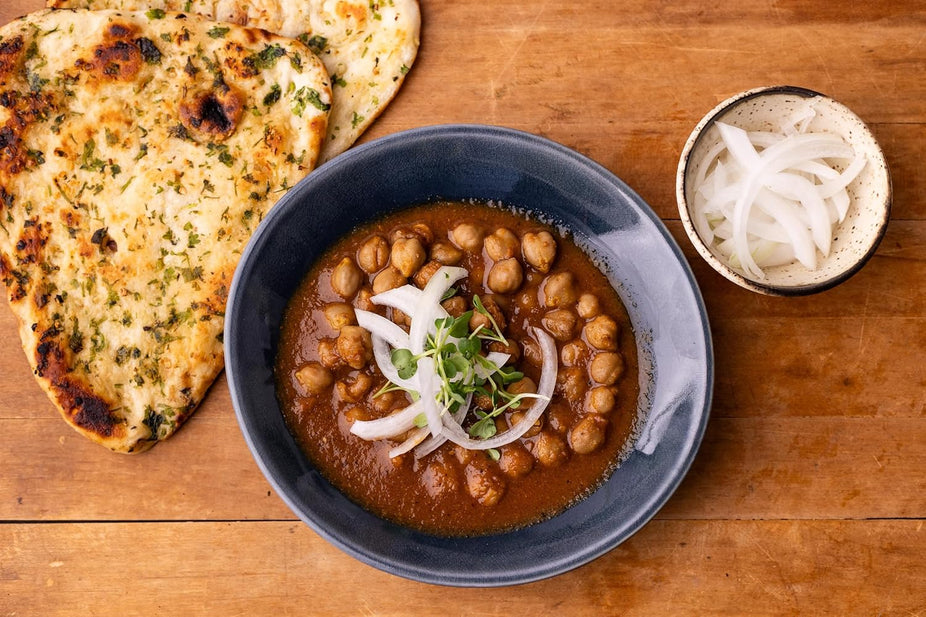 Curried Chickpeas Entree (3CT)