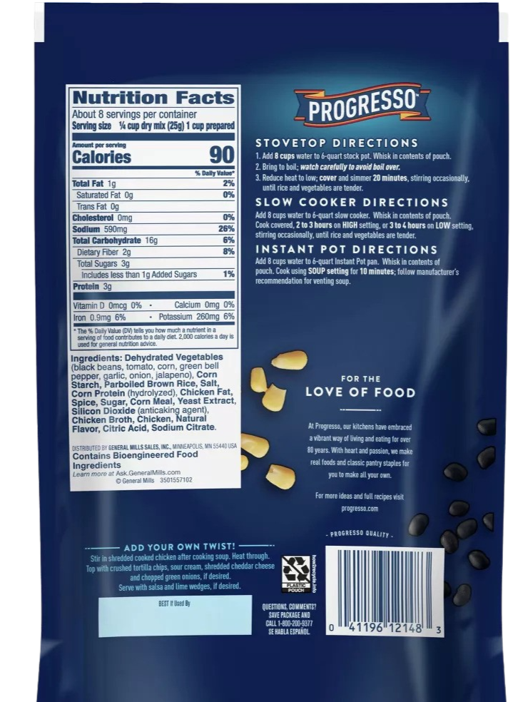 Dry Soup Mix Southwest Tortilla (6 Pack)